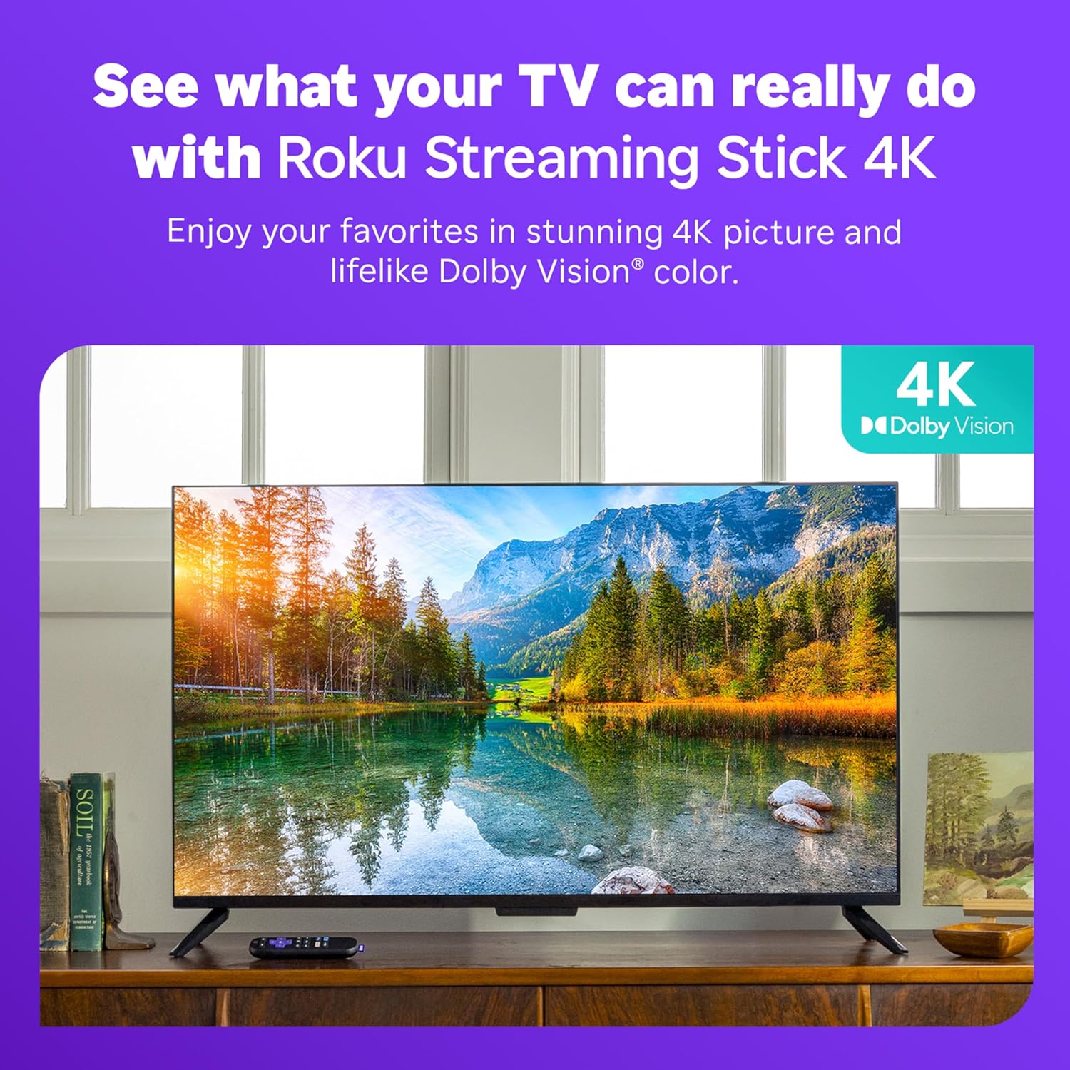 Roku Streaming Stick 4K – Stream Smarter with HDR, Dolby Vision & Long-Range Wi-Fi - Image 4