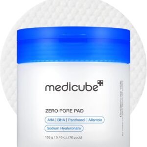 Medicube Zero Pore Pads 2.0 – Exfoliate, Clear, and Refine Your Skin