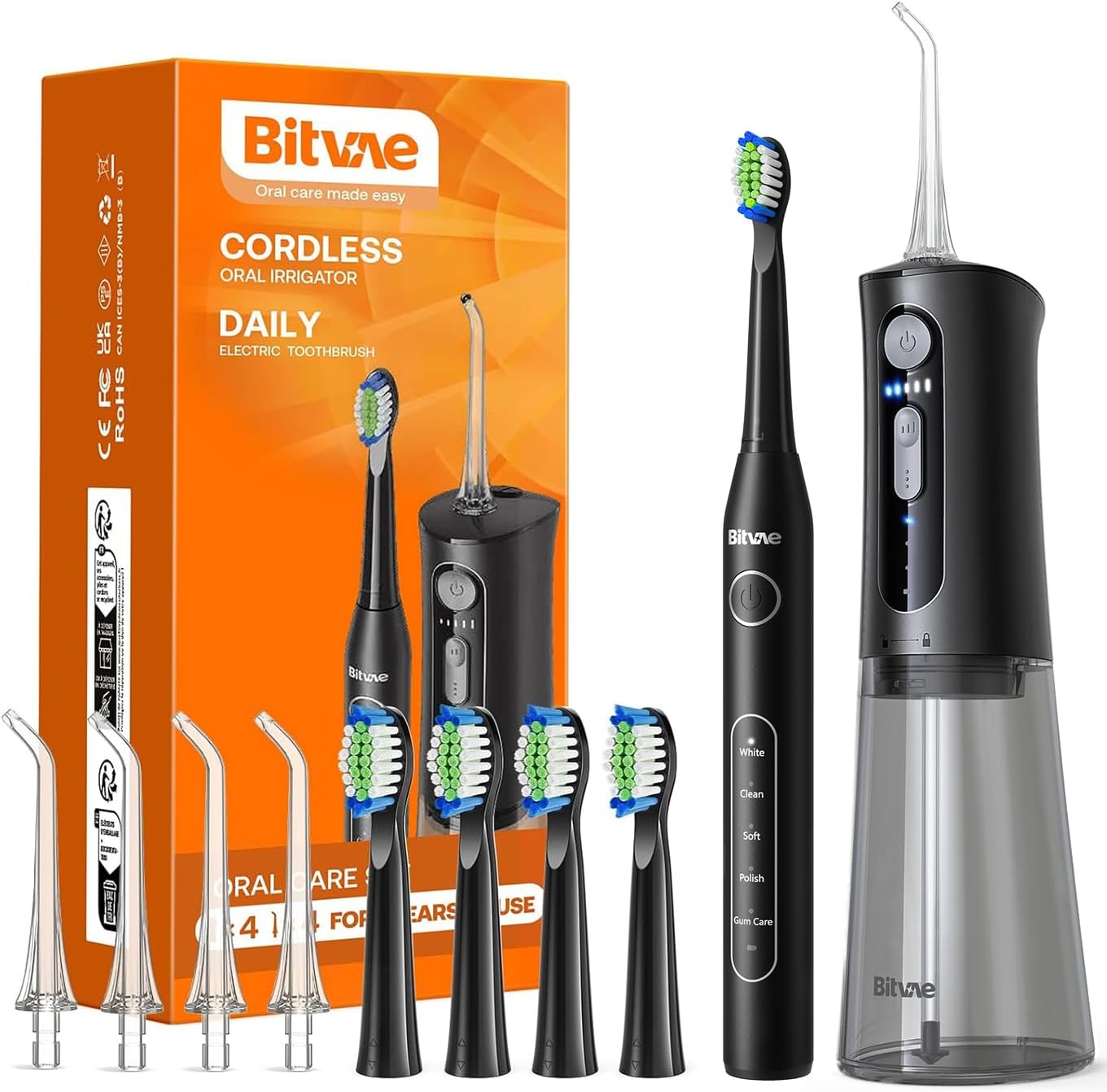 Water Flosser & Electric Toothbrush Combo β Complete Oral Care System π¦·β¨