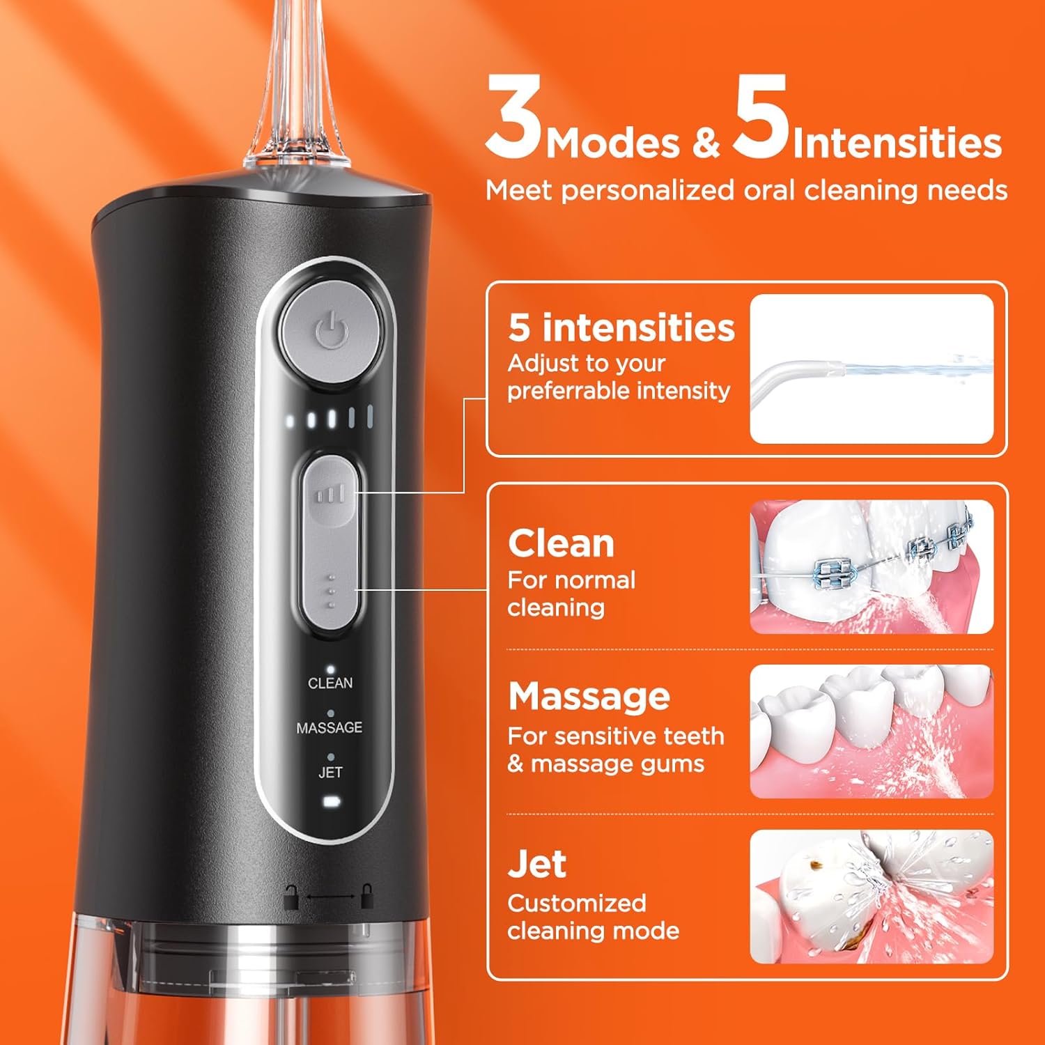 Water Flosser & Electric Toothbrush Combo β Complete Oral Care System π¦·β¨ - Image 3