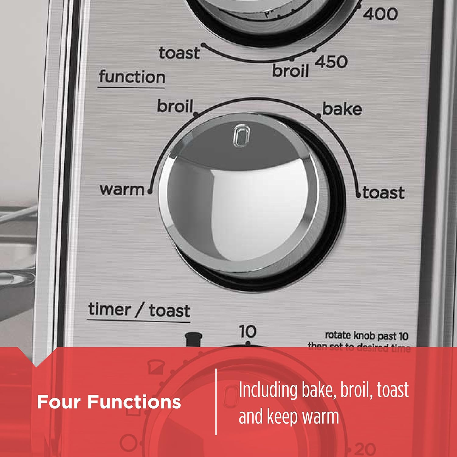 BLACK+DECKER 4-Slice Toaster Oven β Compact Power for Everyday Cooking π₯π - Image 4