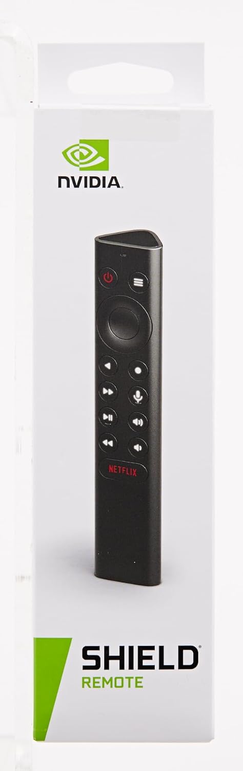 NVIDIA SHIELD Remote – Voice Search, Motion-Activated, Backlit Buttons, Customizable Menu Buttons, and IR Blaster - Image 3
