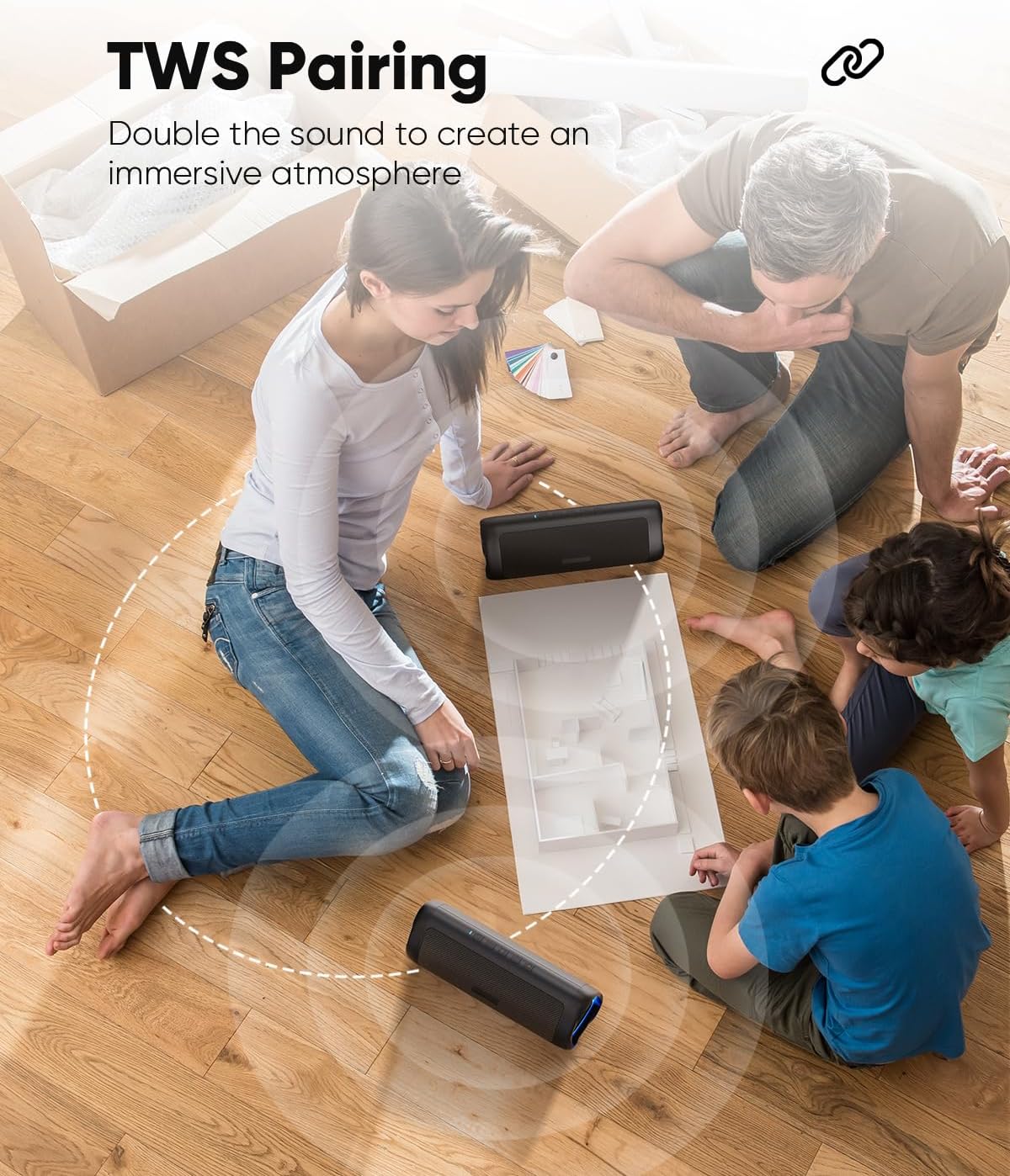 Bluetooth Speaker with HD Sound β Portable, Waterproof & Long Playtime πβ¨ - Image 4