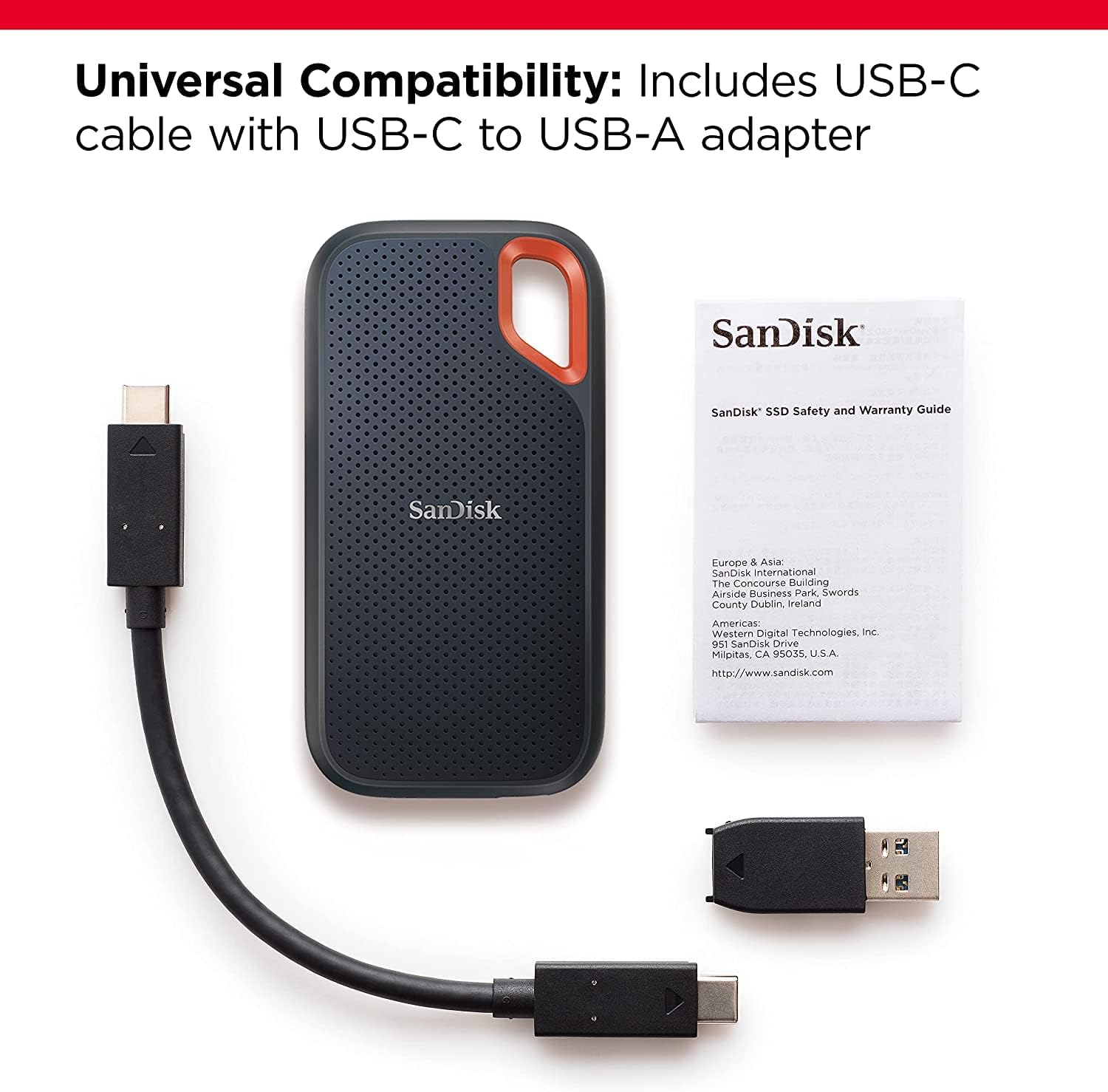 SanDisk 2TB Extreme Portable SSD – Fast, Durable & Compact - Image 3