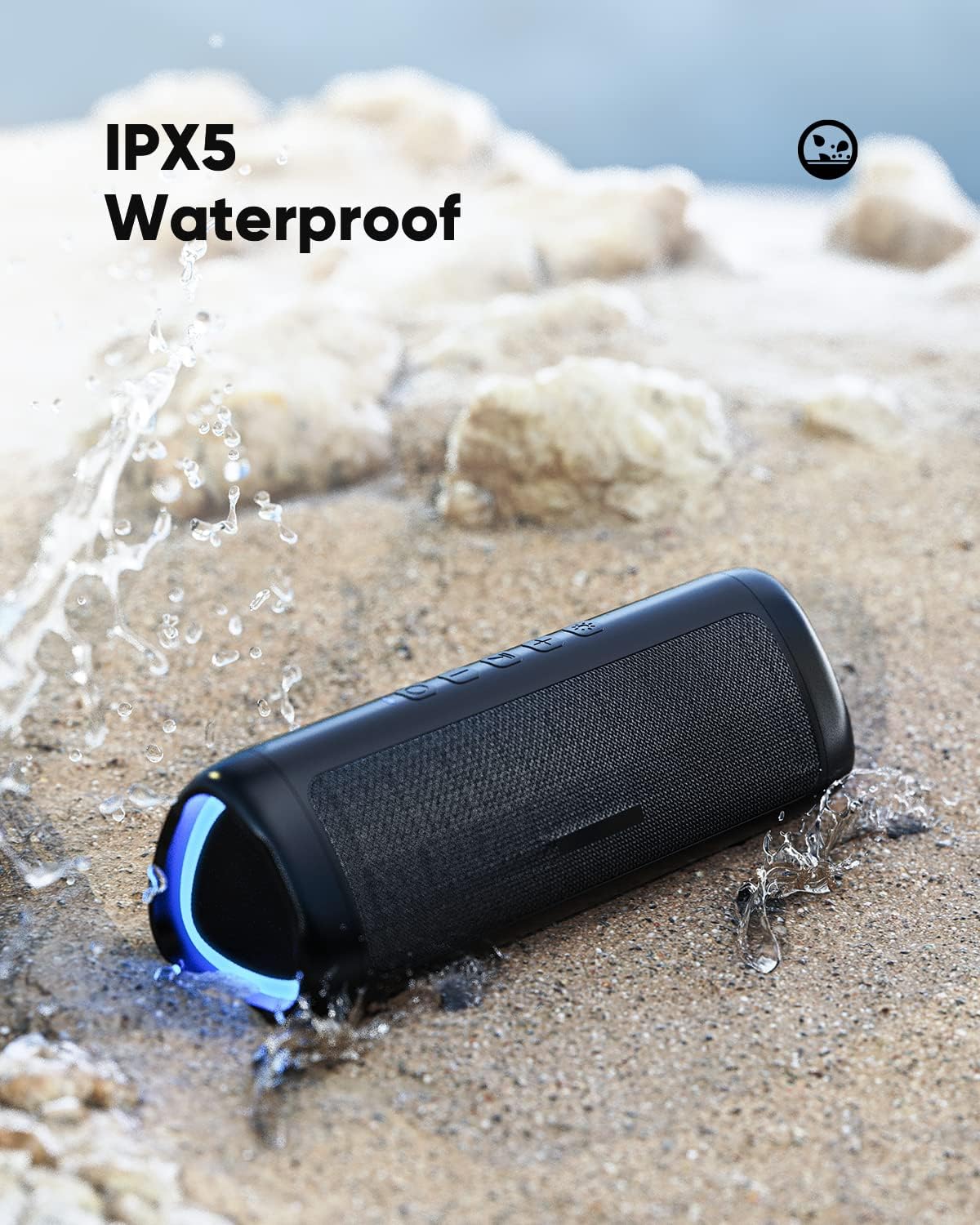 Bluetooth Speaker with HD Sound β Portable, Waterproof & Long Playtime πβ¨