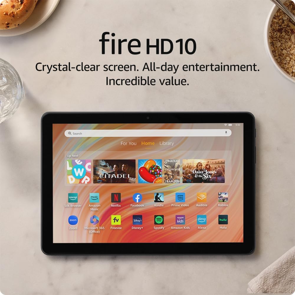 Amazon Fire HD 10 Tablet β Powerful, Vibrant & Built for Relaxation π±β¨