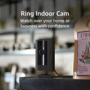 Ring Indoor Cam (Newest Model) – 1080p HD Security Camera (Black)