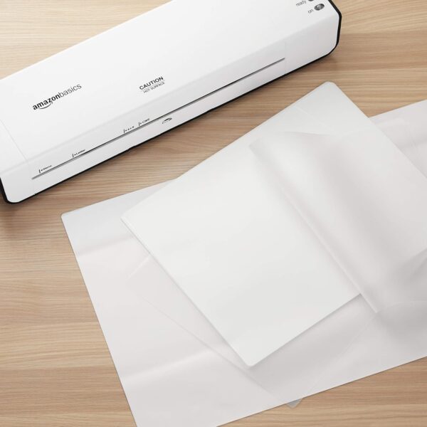 Amazon Basics Clear Thermal Laminating Sheets – 200 Pack - Image 2