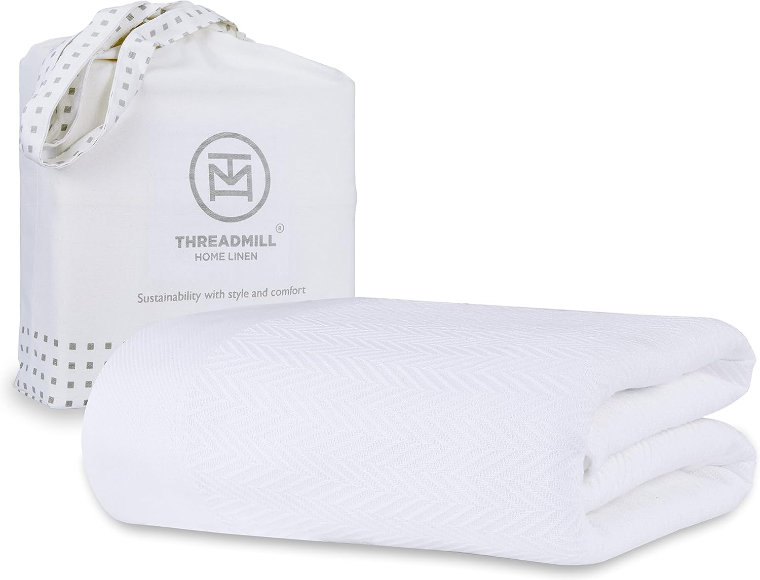 Threadmill Luxury Cotton Blanket β 100% Cotton Comfort in King Size ποΈβ¨