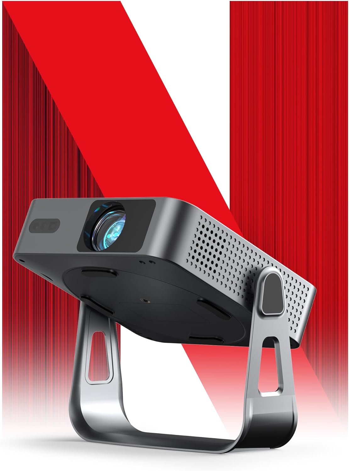 VOPLLS Smart Mini Projector – Thinnest & Netflix-Licensed