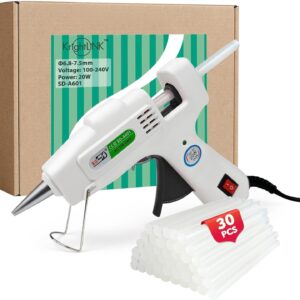 Hot Glue Gun Kit with 30 Glue Sticks β 20W High Temp