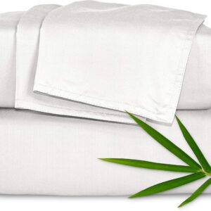Pure Bamboo King Sheets Bed Sheet Set – Luxuriously Soft & Cooling