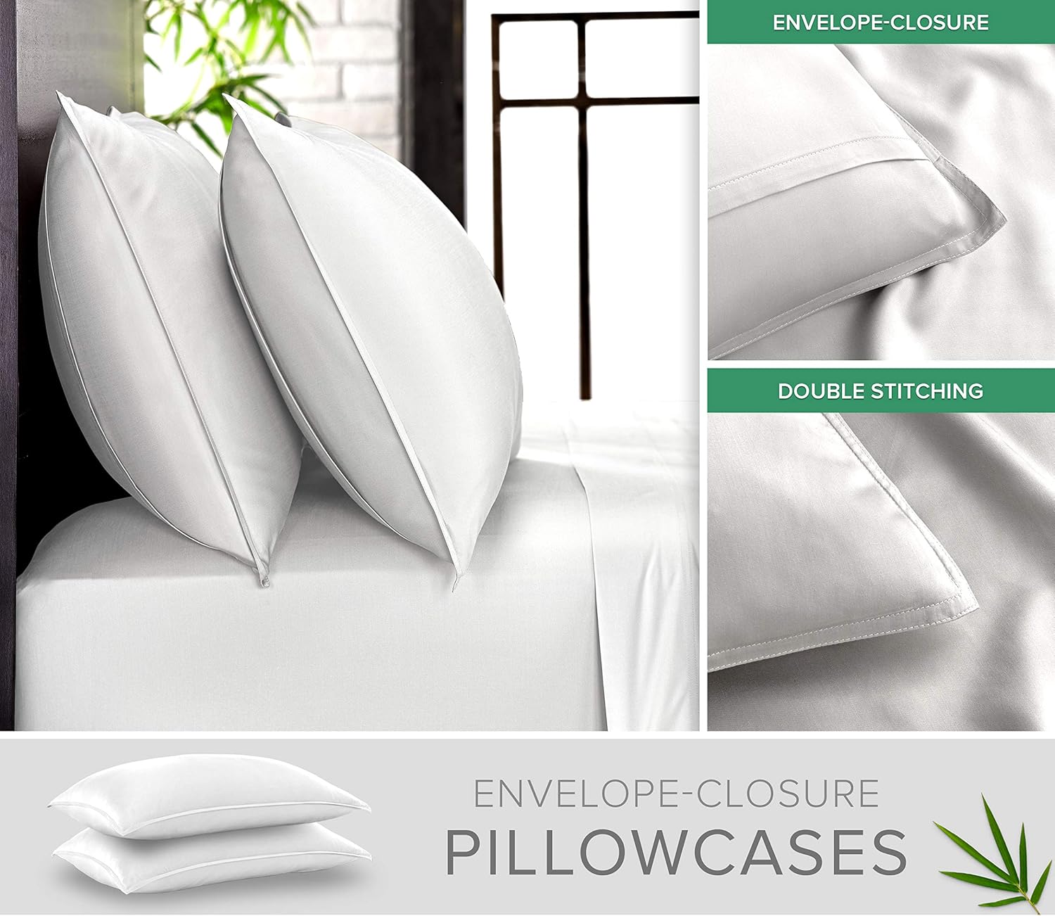 Pure Bamboo King Sheets Bed Sheet Set – Luxuriously Soft & Cooling - Image 4