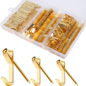 184 Pieces Picture Hanging Kit – Gold Picture Hangers